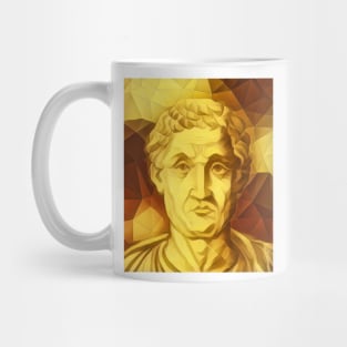 Anicius Manlius Severinus Boethius Golden Portrait | Boethius Artwork 9 Mug